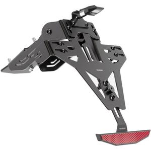 Držač registarske pločice s osvjetljenjem Highsider License Akron RS PRO KTM 790 DUKE ABS i 890 DUKE R crni