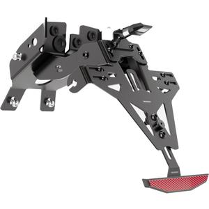 Držač registarske pločice s osvjetljenjem Highsider License Akron RS PRO KTM 690 SMC R crni