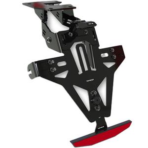 Držač registarske pločice s osvjetljenjem Highsider Akron RS PRO Triumph SPEED TRIPLE 1050 crni