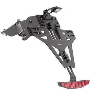 Držač registarske pločice s osvjetljenjem Highsider Akron RS PRO Honda CB 500 crni