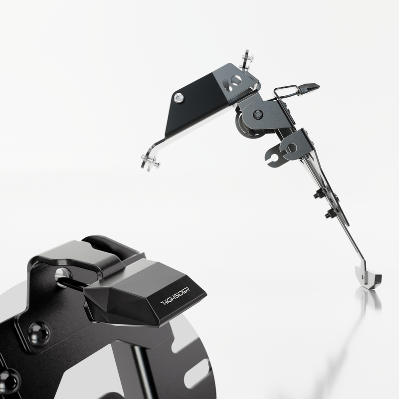 Držač registarske pločice s osvjetljenjem Highsider Akron RS PRO HUSQVARNA 701 crni