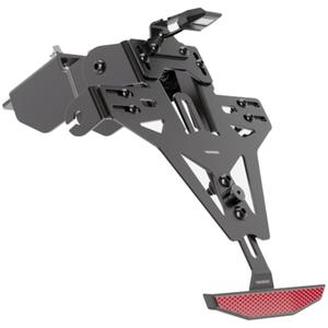 Držač registarske pločice s osvjetljenjem Highsider Akron RS PRO Kawasaki ER-6 F,N crni