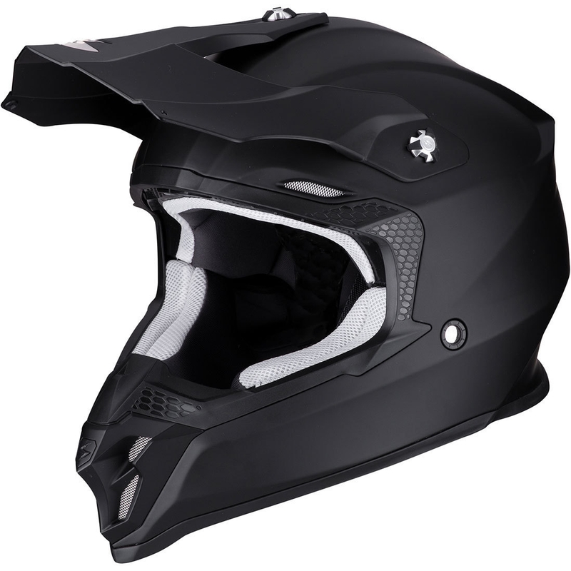 Scorpion VX-16 Air motocross kaciga crna mat