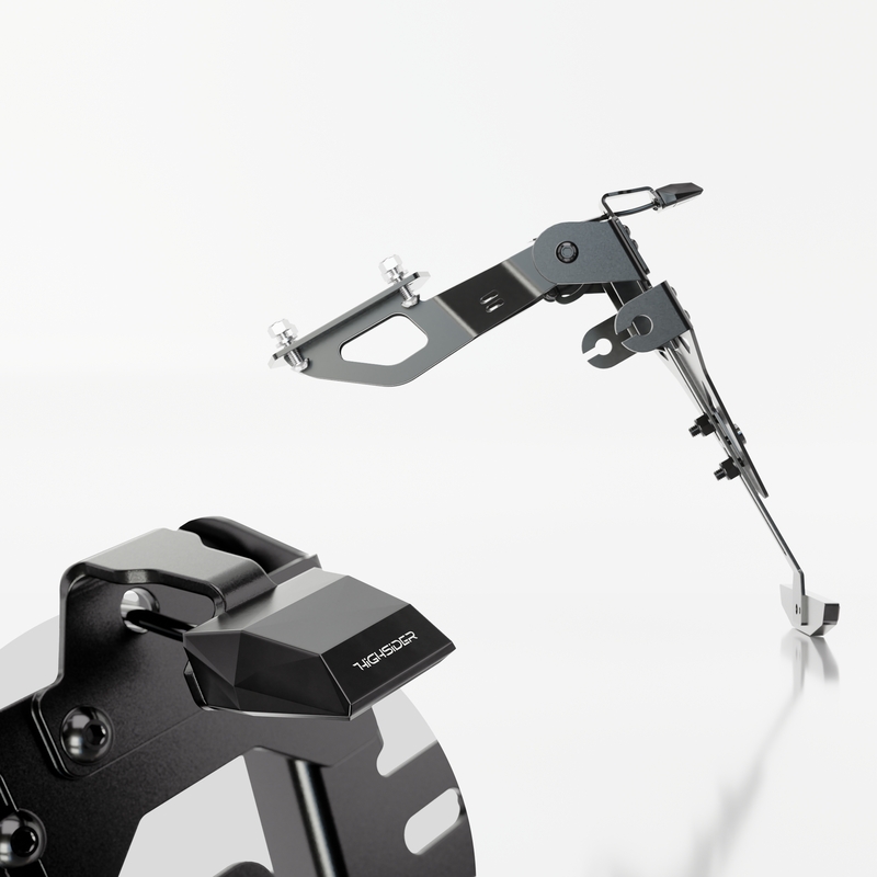 Držač registarske pločice s osvjetljenjem Highsider Akron RS PRO Kawasaki Z650, Ninja 650 crni