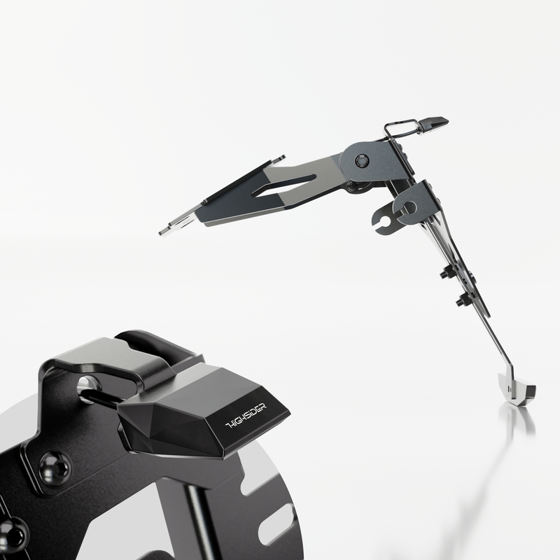 Držač registarske pločice s osvjetljenjem Highsider Akron RS PRO Suzuki GSX-S 1000 (F) crni