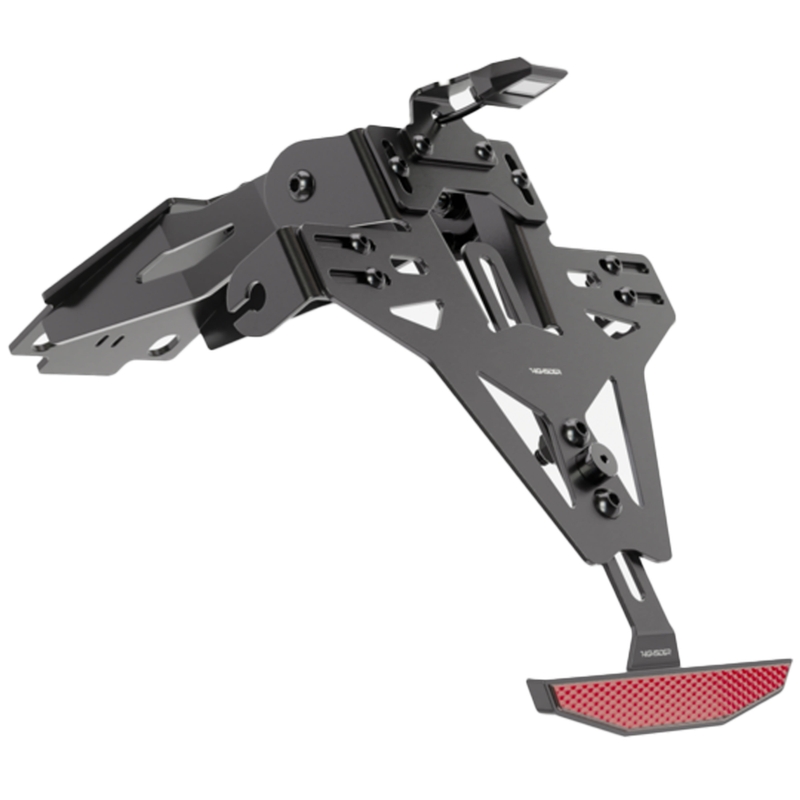 Držač registarske pločice s osvjetljenjem Highsider Akron RS PRO Suzuki GSX-S 1000 (F) crni