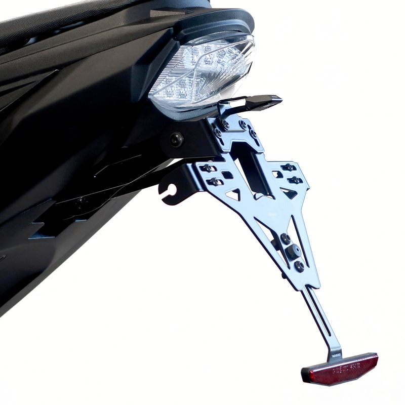 Držač registarske pločice s osvjetljenjem Highsider Akron RS PRO Suzuki SV 650 (X) crni