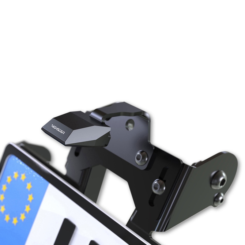 Držač registarske pločice Highsider Akron RS PRO Univerzalni crni