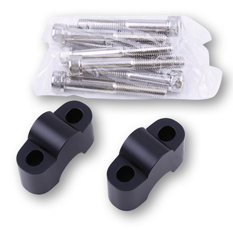 HIGHSIDER Silver Set odstojnika 25 mm crni