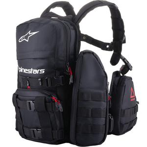 Alpinestars Techdura Taktički ruksak crno-bijeli 9 l