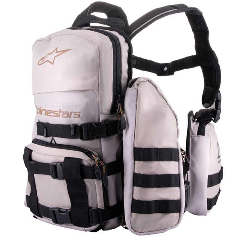 Ruksak Alpinestars Techdura Tactical sivo-crni 9 l