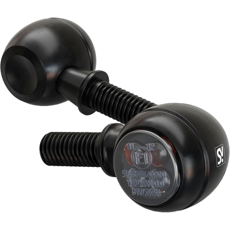 Pokazivači smjera za motocikle Highsider Smart Circula-S LED 3u1 crni