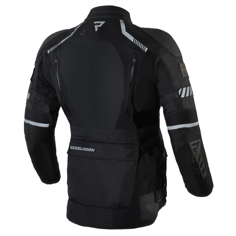 Motociklistička jakna Rebelhorn Patrol crna
