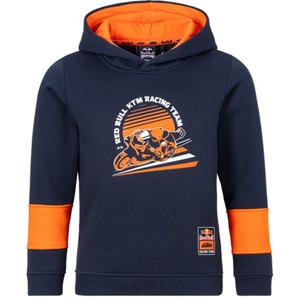 KTM Red Bull Racing GRID dječja majica s kapuljačom tamnoplave boje