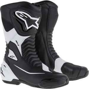 Alpinestars SMX-S motociklističke čizme crno-bijele