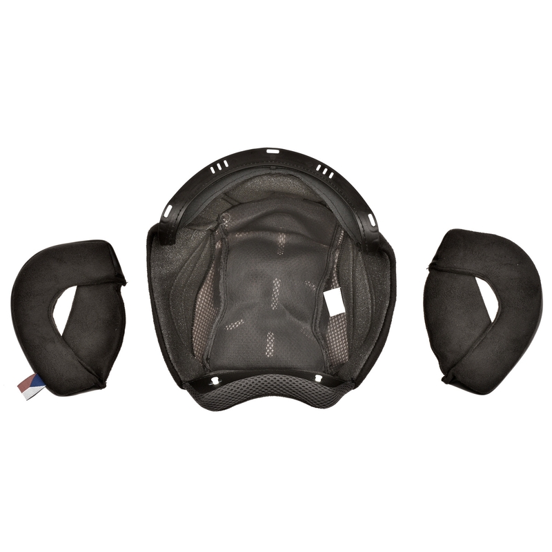 Unutrašnjost kacige Cassida Oxygen 2.0 crno-siva