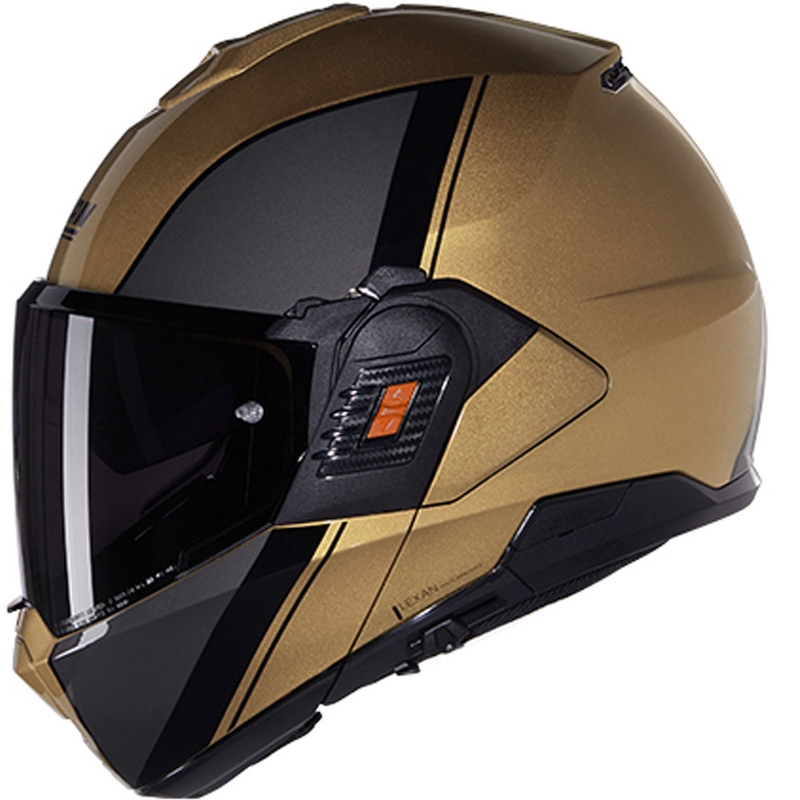 Preklopna motociklistička kaciga Nolan N120-1 Verniciatura Speciale N-COM 342 pješčano-crna