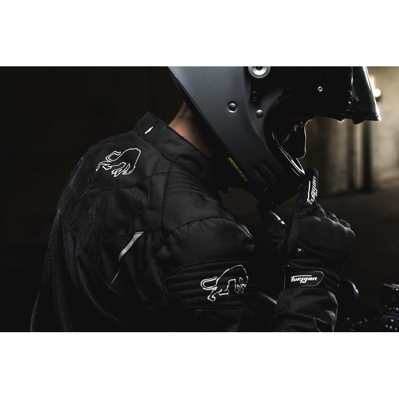 Furygan WB08 Vented + motociklistička jakna crno-bijela