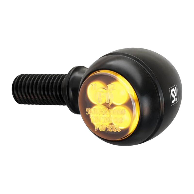 Pokazivači smjera za motocikle Highsider Smart Circula-S LED crni