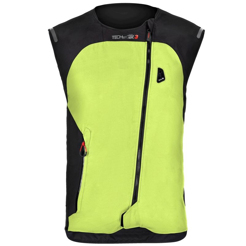 Alpinestars Tech-Air®3 V2 prsluk sa zračnim jastukom fluo žuto-crni