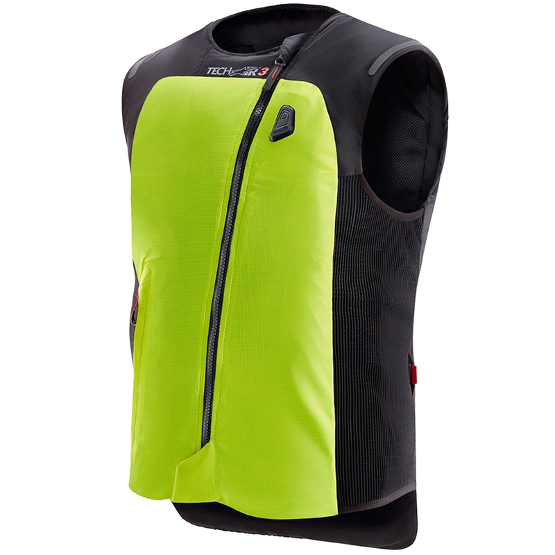 Alpinestars Tech-Air®3 V2 prsluk sa zračnim jastukom fluo žuto-crni
