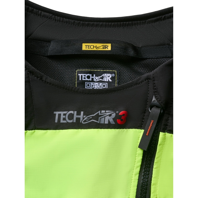 Alpinestars Tech-Air®3 V2 prsluk sa zračnim jastukom fluo žuto-crni