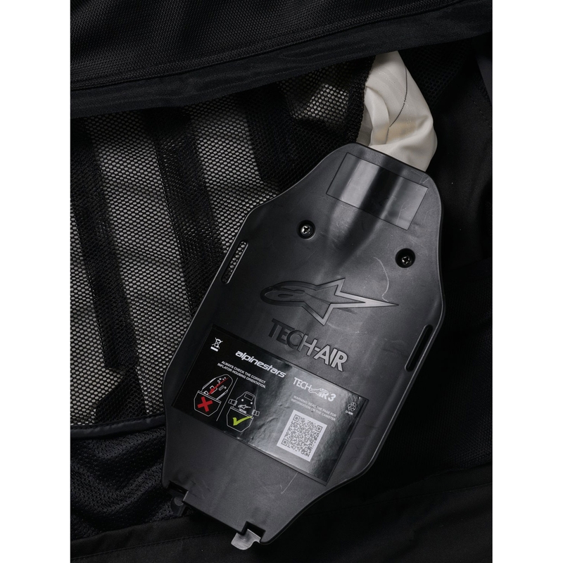 Alpinestars Tech-Air®3 V2 prsluk sa zračnim jastukom crne boje