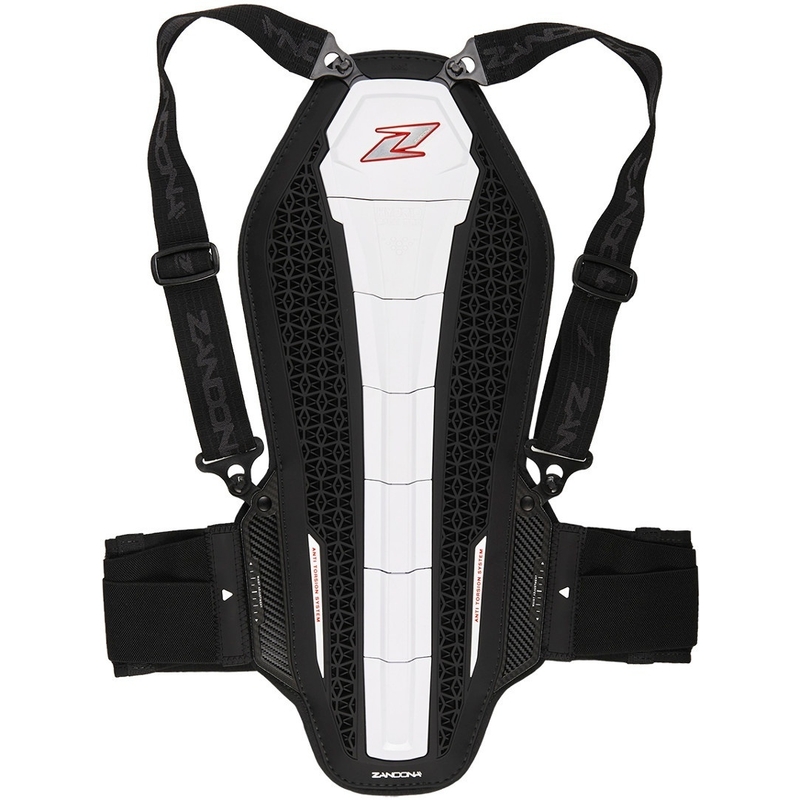 Štitnik za kralježnicu Zandona Hybrid Back Pro X7 bijeli 168-177 cm