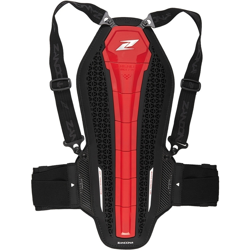 Štitnik za kralježnicu Zandona Hybrid Back Pro X7 crveni 168-177 cm
