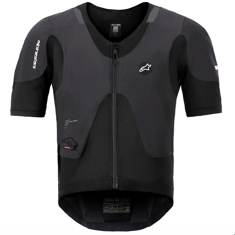 Alpinestars TECH-AIR®5 PLASMA prsluk sa zračnim jastukom crne boje