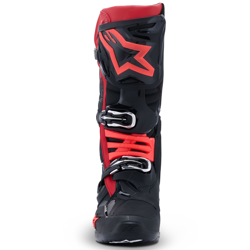 Alpinestars Tech 10 motociklističke čizme crno-crvene