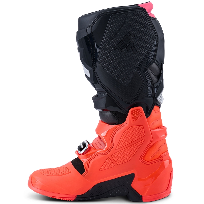 Alpinestars Tech 7 motociklističke čizme crno-fluo crveno-fluo roza