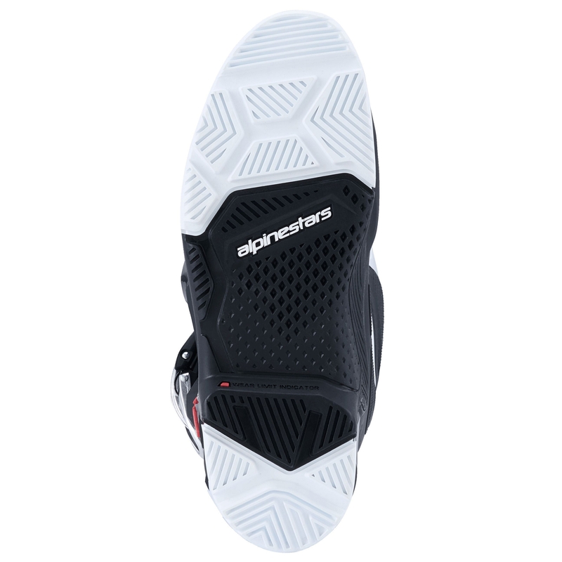 Alpinestars Tech 7 Enduro motociklističke čizme crno-bijele