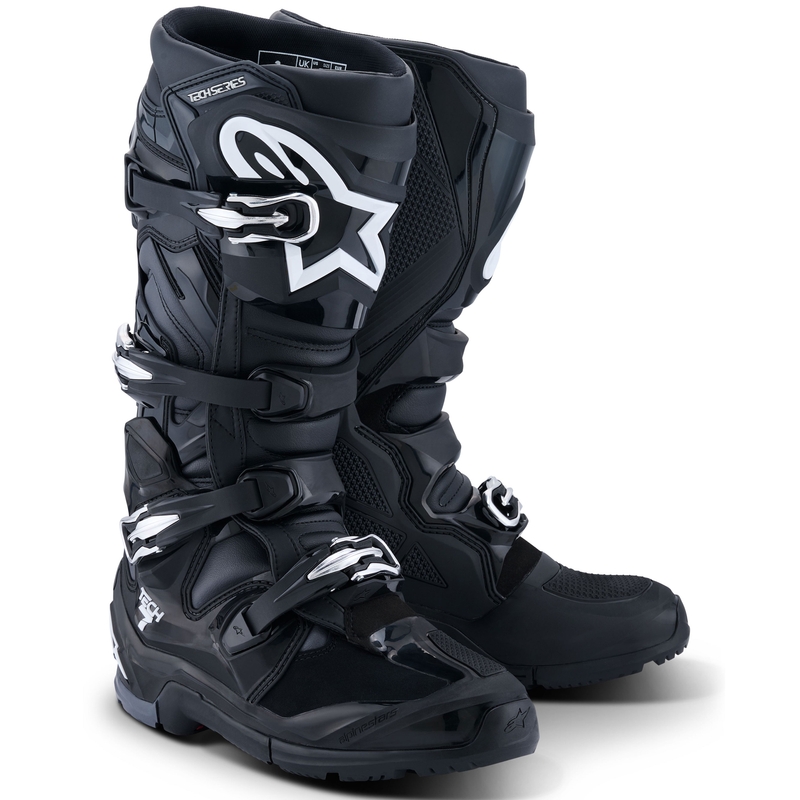 Alpinestars Tech 7 Enduro motociklističke čizme crno-antracit-bijele