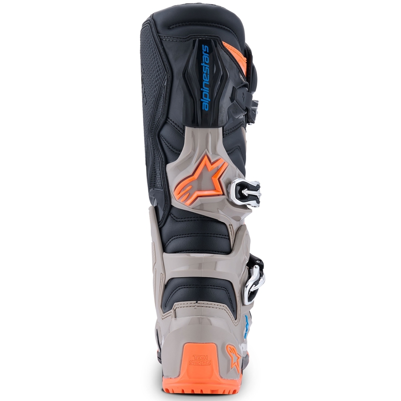 Alpinestars Tech 7 Enduro motociklističke čizme crne-tamno sive-fluo narančaste