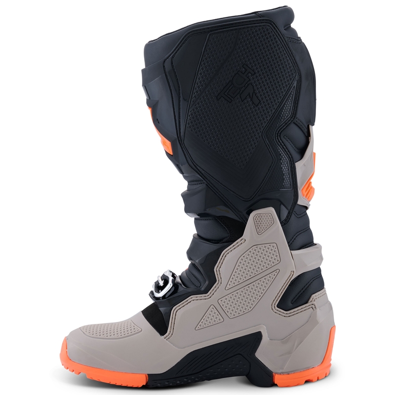 Alpinestars Tech 7 Enduro motociklističke čizme crne-tamno sive-fluo narančaste