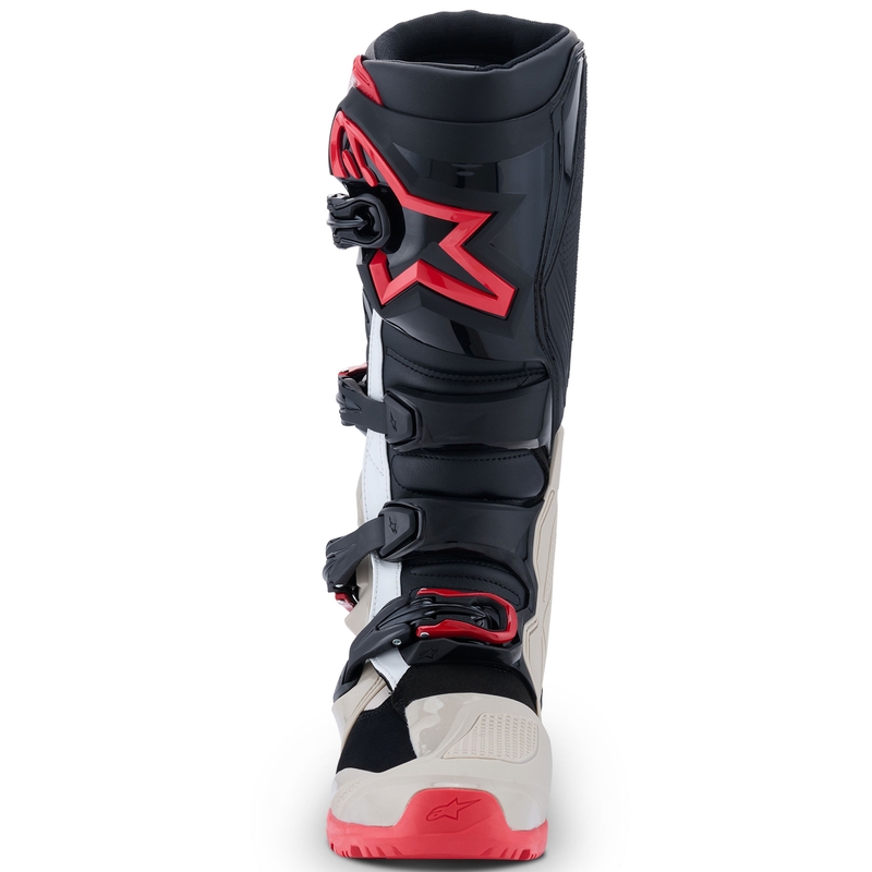 Alpinestars Tech 7 Enduro motociklističke čizme crno-svijetlosivo-crvene