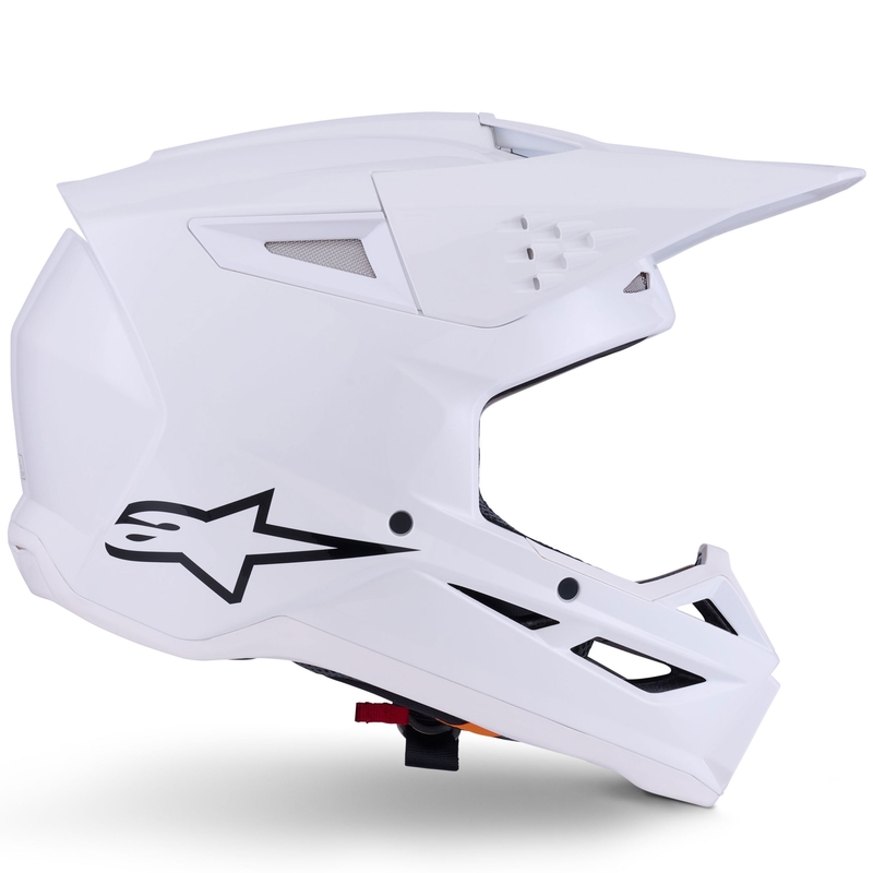 Alpinestars S-M3 Solid motokros kaciga bijela