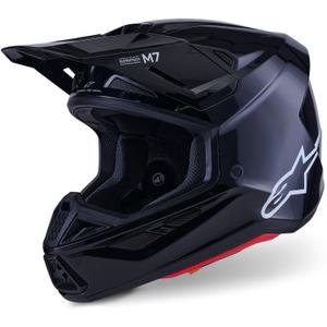 Alpinestars SM7 Solid motokros kaciga crna