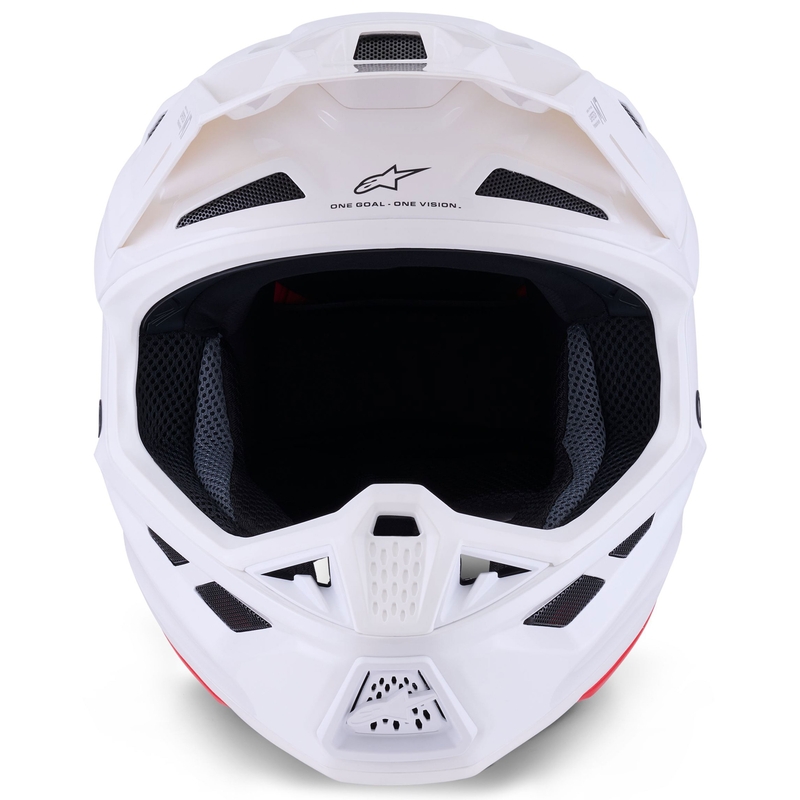 Alpinestars SM7 Solid kaciga za motokros, bijela
