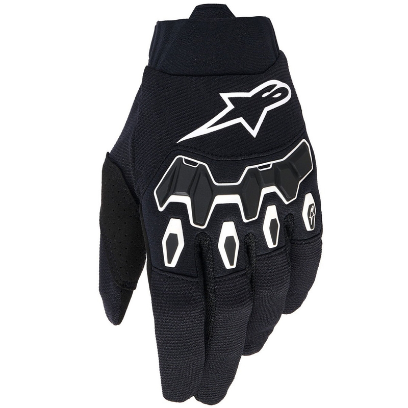 Alpinestars Full Bore V2 motokros rukavice crno-bijele