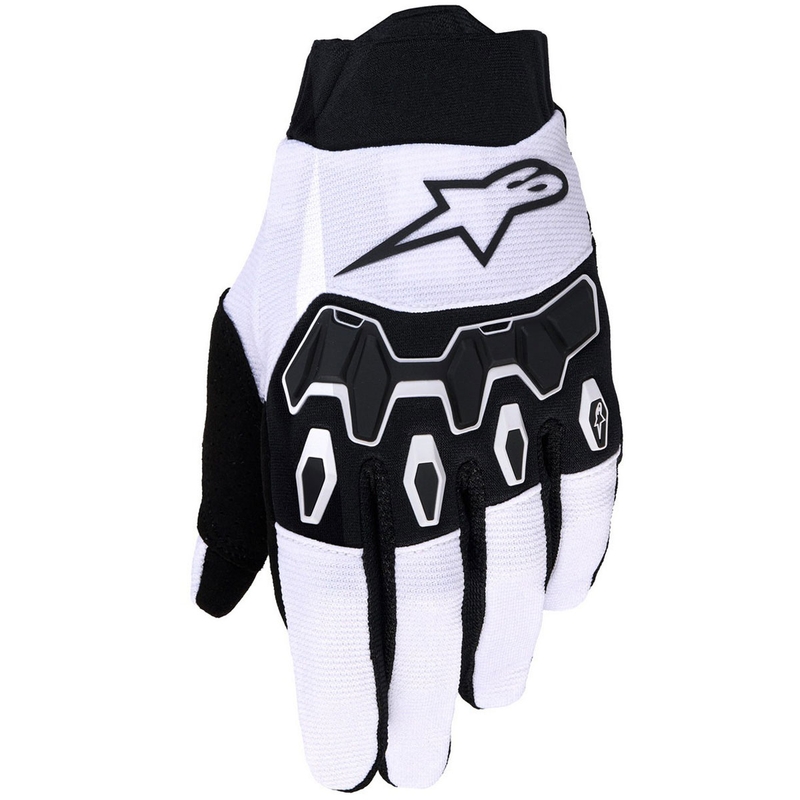 Alpinestars Full Bore V2 motokros rukavice svijetlo sivo-crne