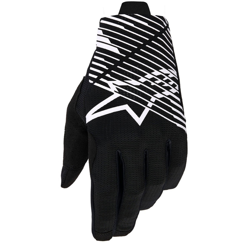 Alpinestars Radar Pro motokros rukavice crno-bijele