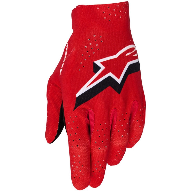 Alpinestars Supertech MX motocross rukavice crveno-crno-bijele