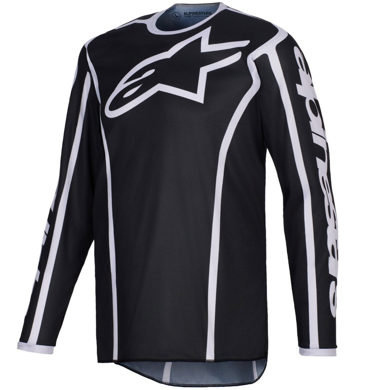 Alpinestars Fluid Apex motocross dres crno-sivi
