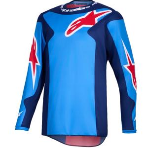 Alpinestars Fluid Grid motokros dres plavo-crveni