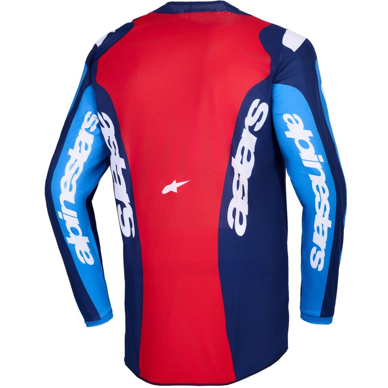 Alpinestars Fluid Grid motokros dres plavo-crveni