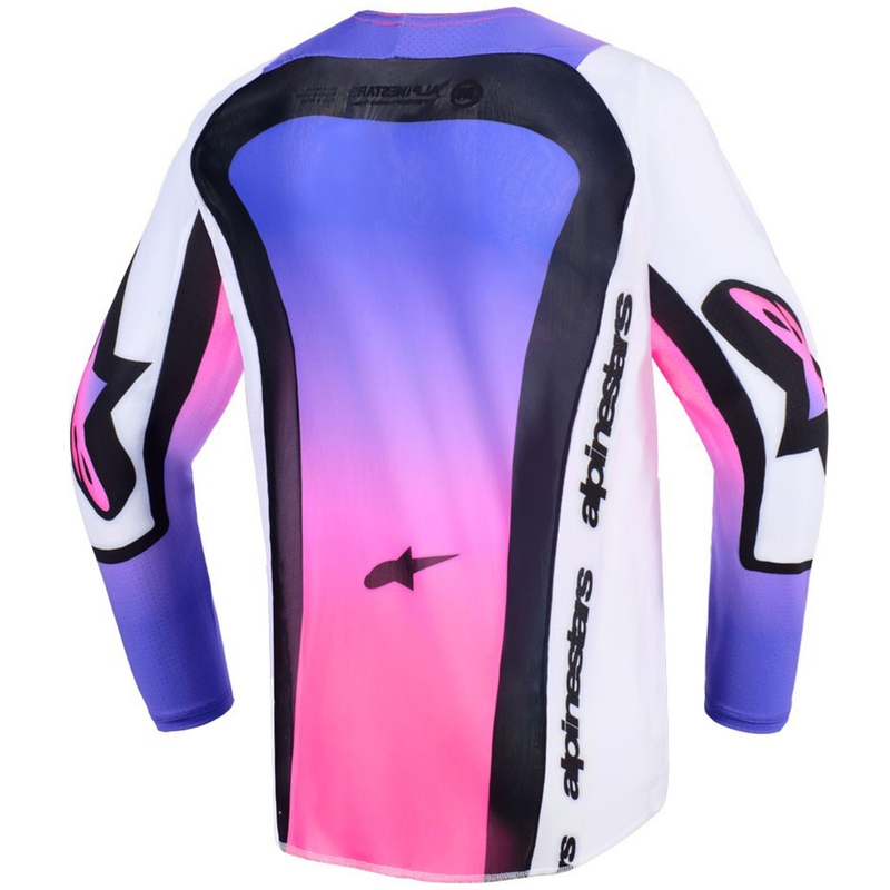 Alpinestars Supertech Vista Youth dječji motokros dres bijelo-ljubičasto-crni