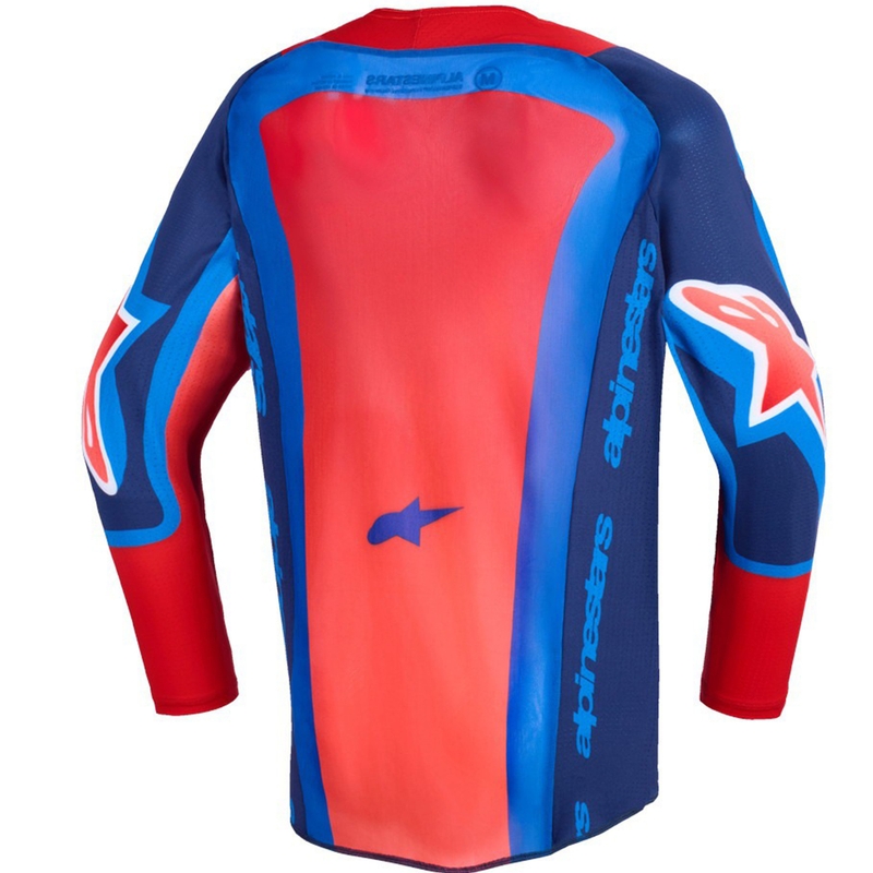 Alpinestars Supertech Vista Youth dječji motokros dres tamnoplave-koraljne-kobaltne boje