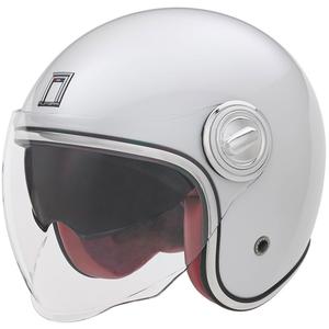 Otvorena motociklistička kaciga NOX PREMIUM Heritage bijela